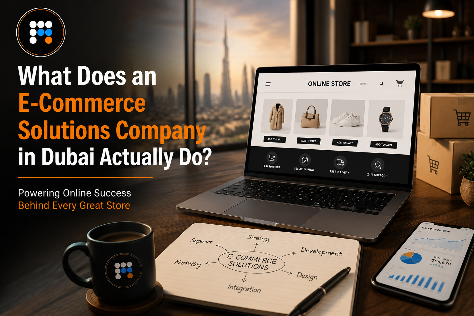 What Does an E-Commerce Solutions Company in Dubai Actually Do?